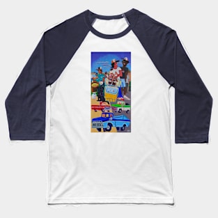 Friday Farm Fish Fry Baseball T-Shirt